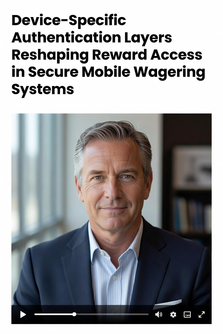 Diagram depicting reward access workflow using device authentication in secure mobile wagering environments